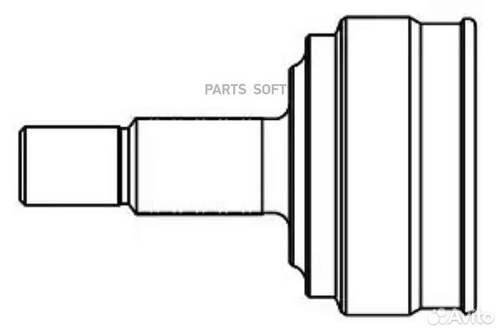 GSP 841142 ШРУС nissan primera P12 1.6-1.8 01-07 н