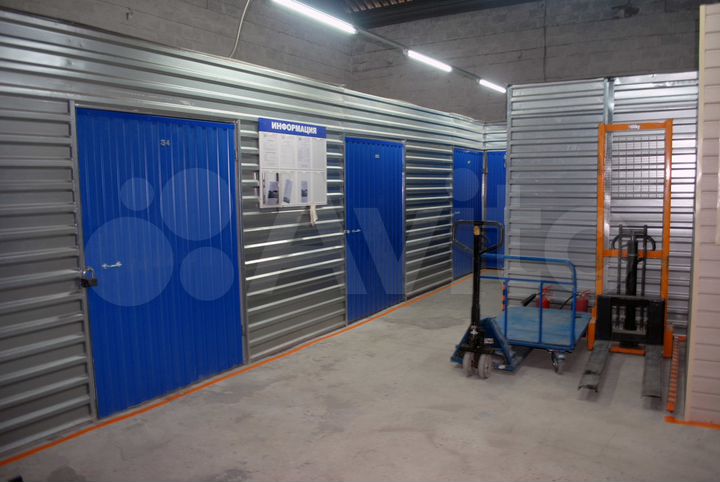 Складское помещение, 5 м² высотой 2,5 м. Сухое