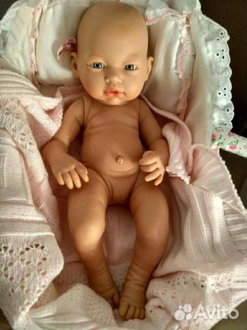 Пупс Гука новорожденный новый Испания в пледике