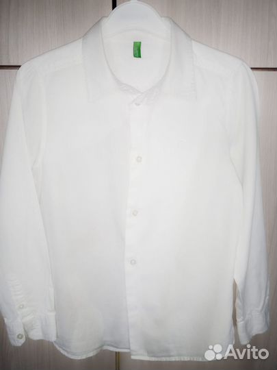 Школьная форма Рубашка новая, рр 122