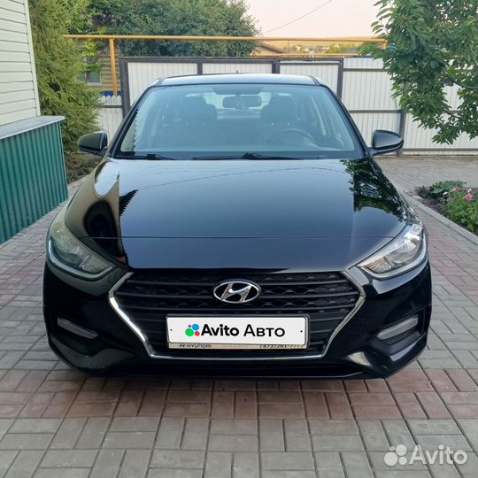 Hyundai Solaris 1.4 AT, 2018, 95 200 км