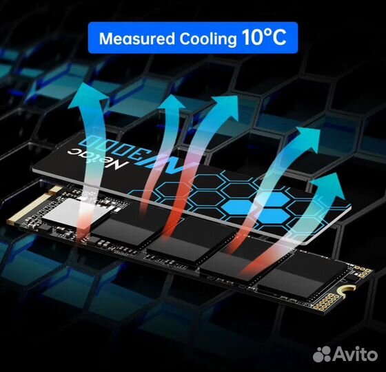 Диск m.2 nvme Netac ssd 1tb новый