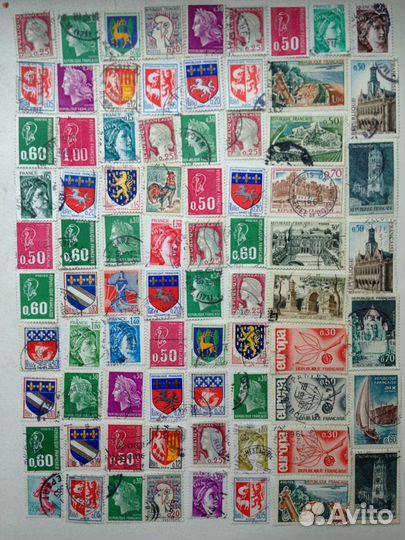 Марки зарубежные