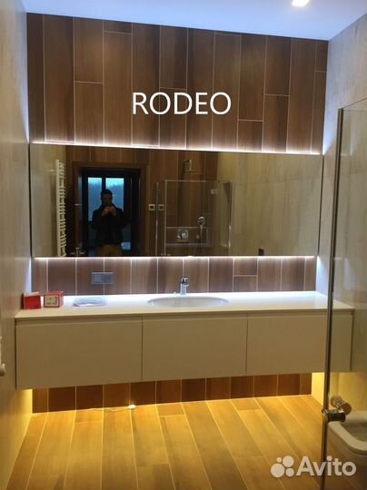 Зеркало с подсветкой на заказ