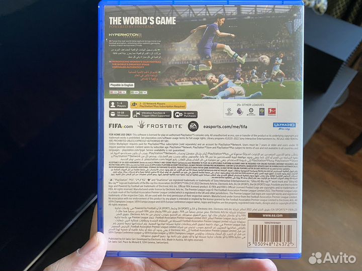 Игра Fifa 23 PS5 диск