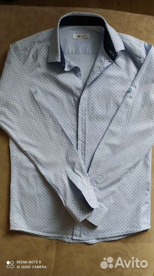 Рубашка для мальчика 140-146