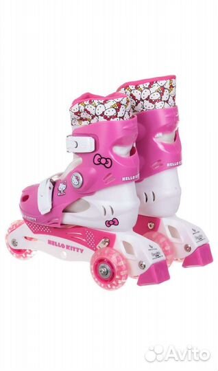 Роликовые коньки детские раздвижные р. 31-34