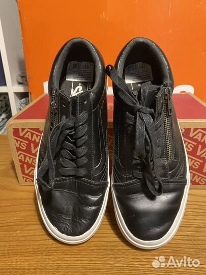 Кроссовки Vans кожаные