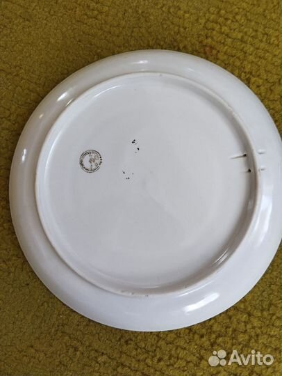 Блюдо пасхальное для яиц. Гжель. 24 см