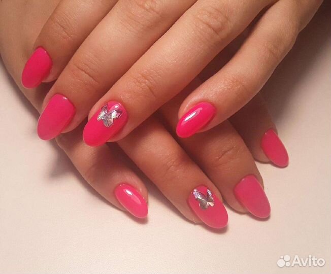 Маникюр, наращивание, покрытие гель - лак