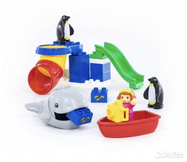 Конструктор полесье зоопарк (аналог duplo)
