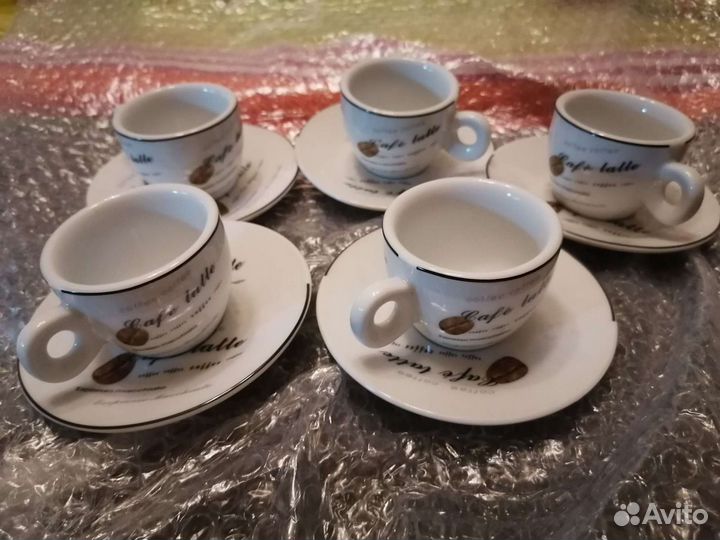 Кофейный сервиз на 5 персон