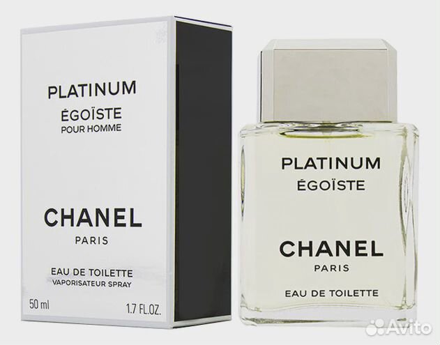 Chanel Egoiste Platinum Мужской туалетная вода 50 мл