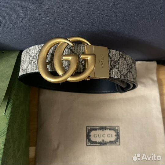 Ремень gucci GG supreme оригинал (торг)