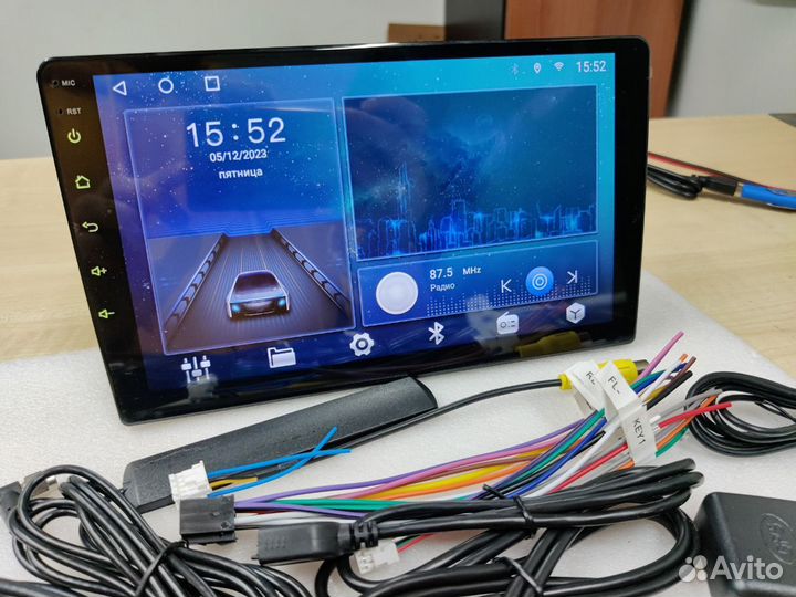 Магнитола Android 12 4*32Gb 8 ядерная 4G/DSP/IPS