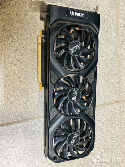 Видеокарта gefoce gtx 770