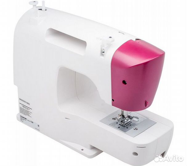 Швейная машина Comfort 120 белый/фиолетовый