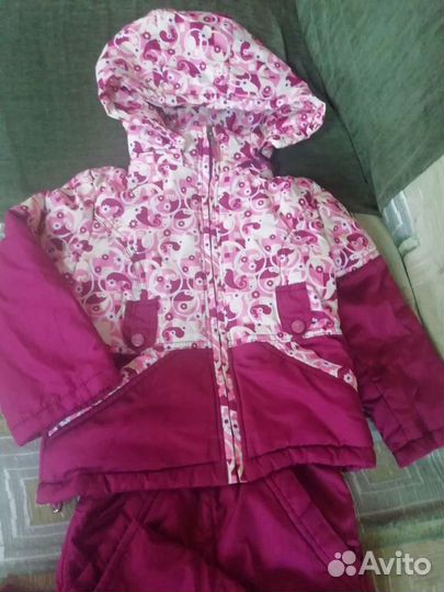 Костюм осень, весна на девочку