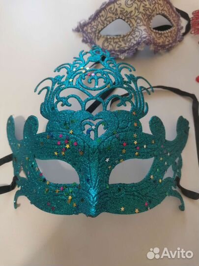 Маски маскарадные новогодние