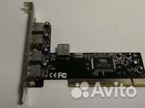 Контроллер PCI - SATA COM LPT IDE USB 1394 и пр