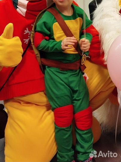 Костюм черепашки ниндзя nickelodeon Рафаэль