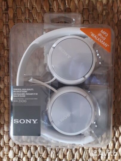 Наушники sony mdr-zx310. новые