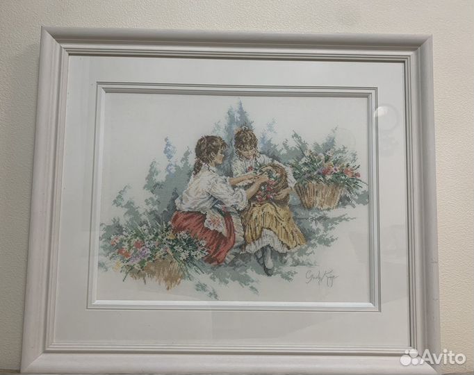 Набор для вышивания lanarte 33871 бронь