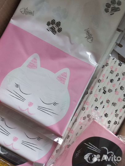 Скатерть с котиками