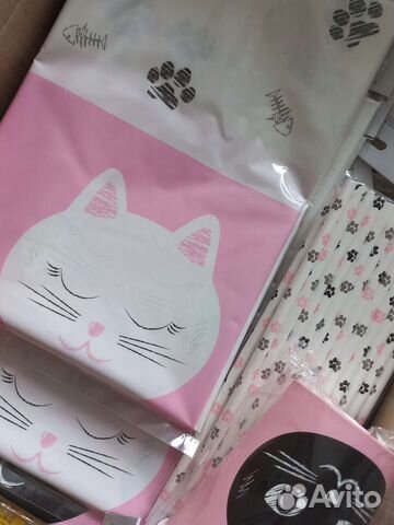 Скатерть с котиками