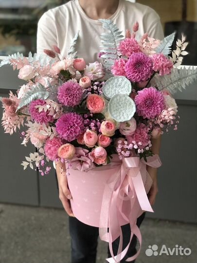 Букет с розами