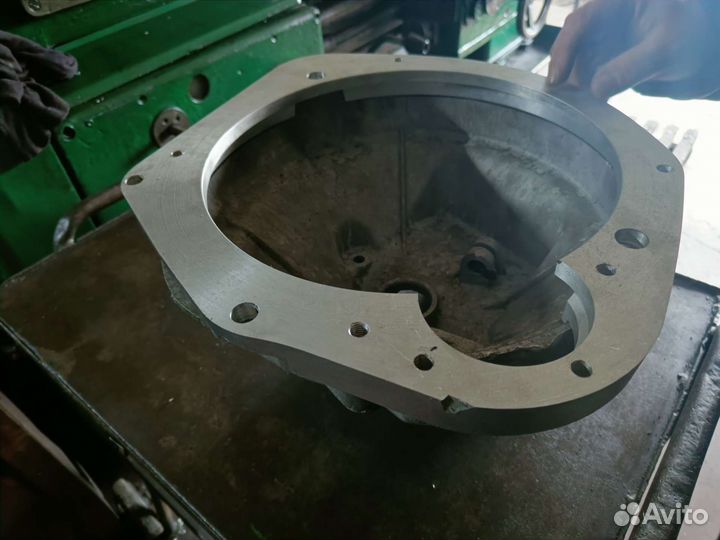 Плита переходная Заз Луаз на Ваз классику двигат