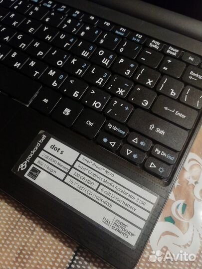 Нетбук packard bell