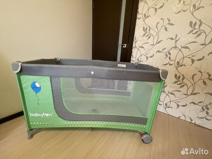 Манеж-кровать babyton