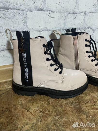 Ботинки осенние для девочки 35