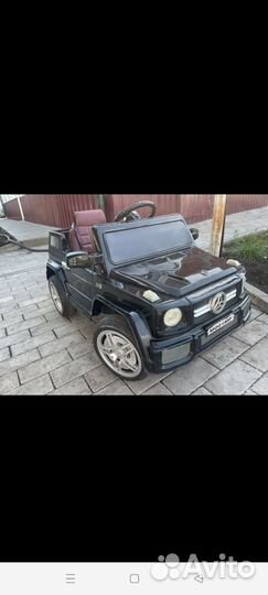Детский электромобиль mercedes amg