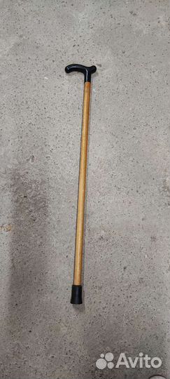 Трость деревянная для ходьбы