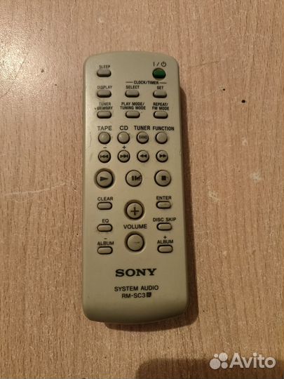 Пульт ду Sony RM-SC3 для муз.центра