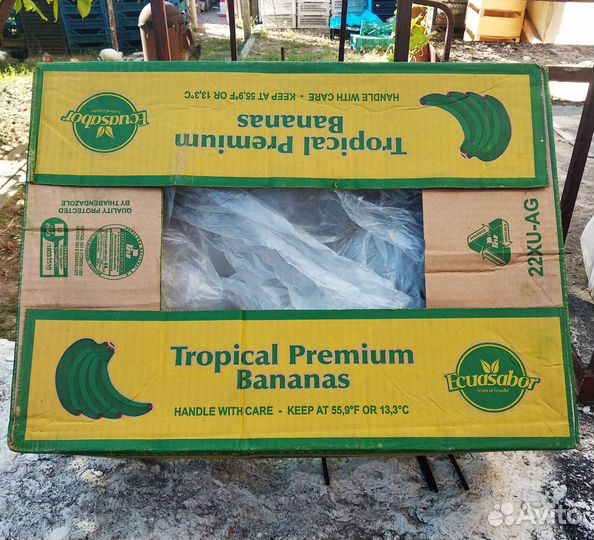 Пластиковая,картонная тара пищевая,банановые паки