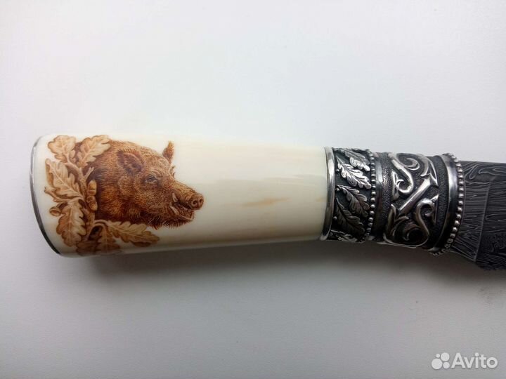 Нож охотничий ручной работы