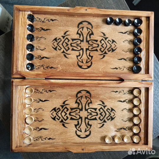 Нарды ручной работы