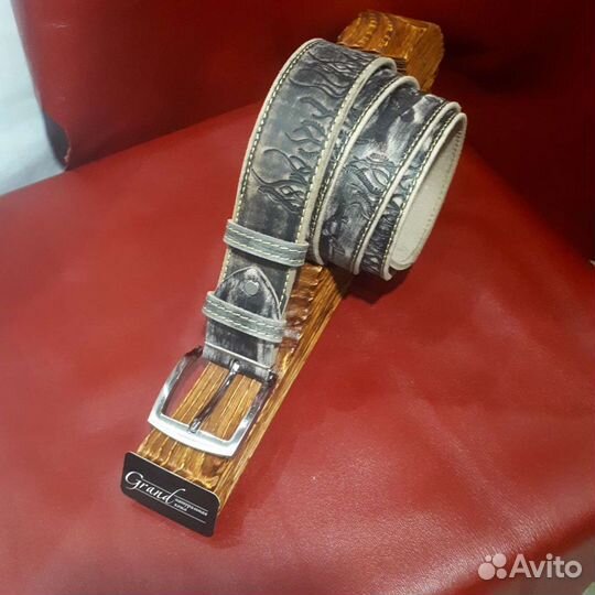 Ремень кожанный 