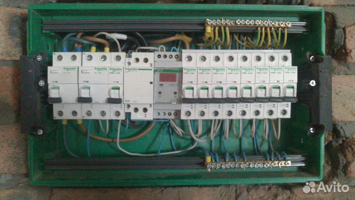 Электрика, wifi управление сплитов, эл счётчик