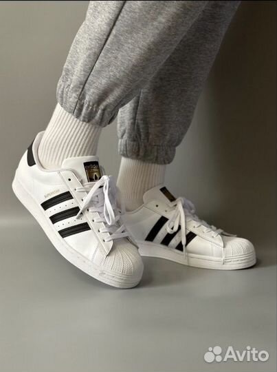 Adidas Superstar White Black