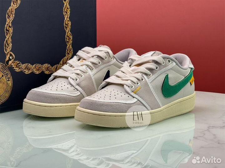 Кроссовки Nike Union LA X Air Jordan 1 KO Low Sail