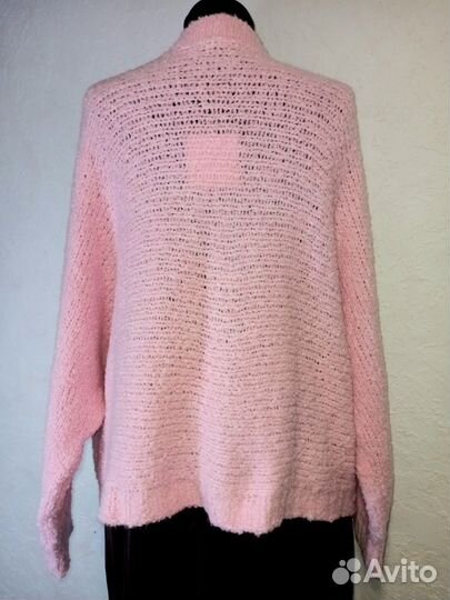 Кардиган пудра букле Италия оверсайз