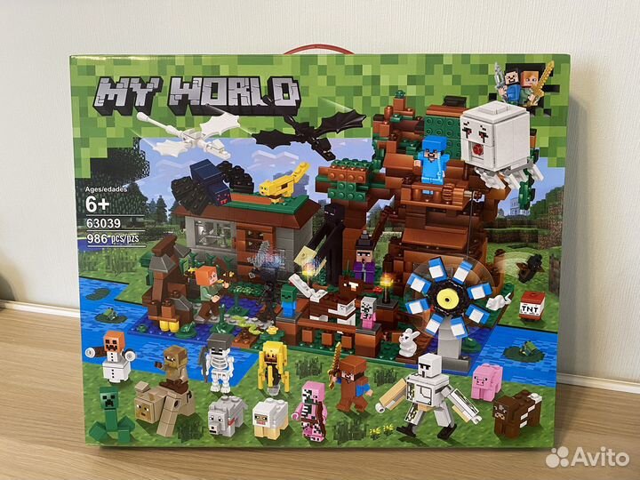 Лего Майнкрафт Большая компания Стива