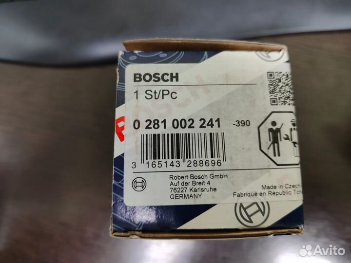 Датчик давления топлива Bosch