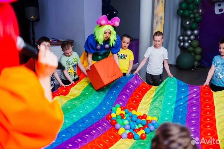 Аниматоры,Серебрянноу Шоу,Неоновая вечеринка