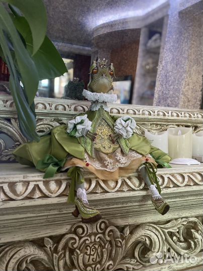 Царевна Лягушка, кукла ручной работы