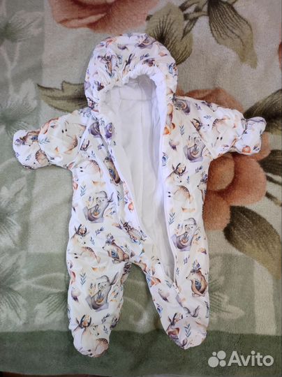 Конверт на выписку зимний 56-68р